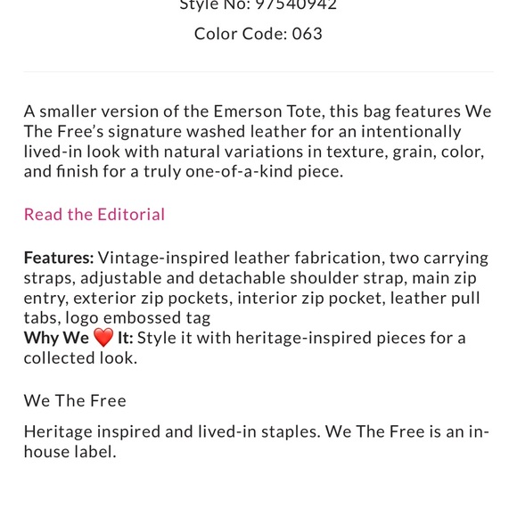 Free People We the Free Baby Emerson Leather Purse Handbag Açaí Pink NWT RARE - Picture 6 of 8